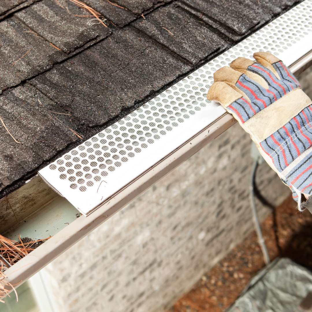 gutter guard installs in Indianapolis
