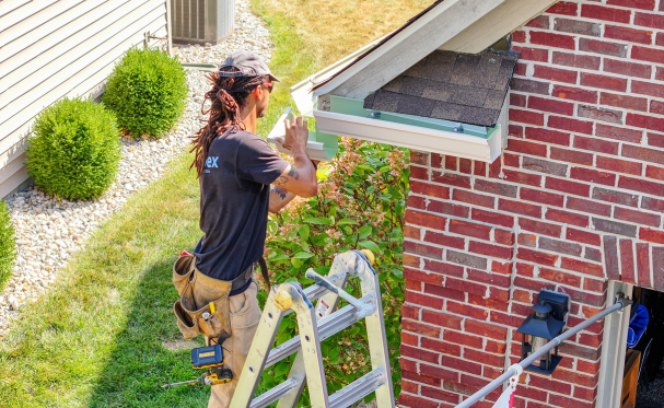 gutter repair technician