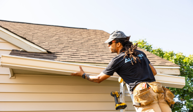 gutter installation